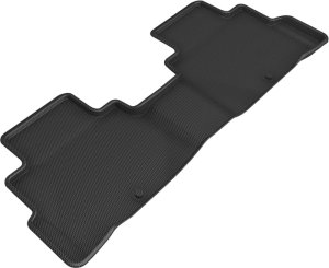 Nissan Murano Floor Mats - Rear - 3D MAXpider - KAGU Series - Black - `19-`21 Nissan Murano Floor Mats - Rear - 3D MAXpider - KAGU Series - Black - `19-`21